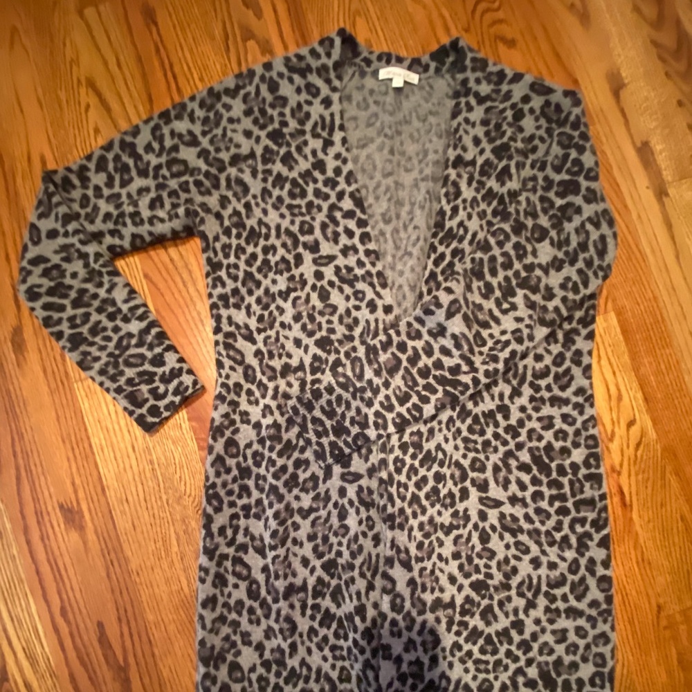 MINNIE ROSE Fine 100% Cashmere Duster Sz S